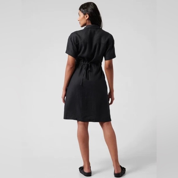 Athleta Playa Wrap Dress Linen - Picture 3 of 12